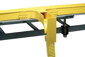 CommScope FGS-KDH2-C | FiberGuide Extended Downspout Kit, 2x2in, 2ft, Yellow
