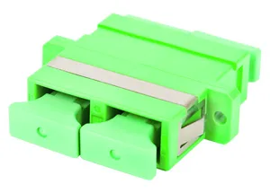 CommScope 760036285 | TeraSPEED SC-APC Duplex Adapter, Green, Single Pack
