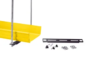 CommScope FGS-HNTP-F-16MM | FiberGuide New Threaded Rod Trapeze Bracket Kit, 16mm for 4x12in System