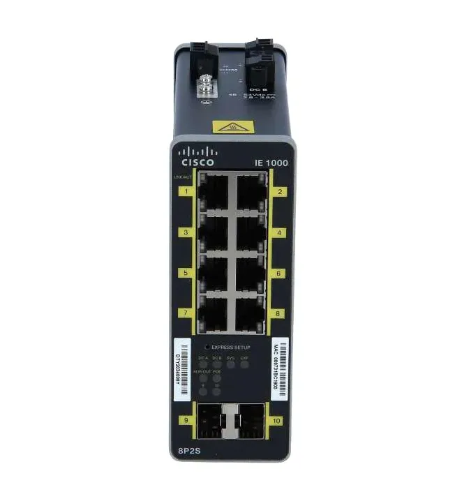 Cisco IE-1000-8P2S-LM-RF 8-Port Ethernet Switch