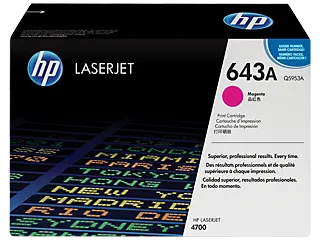HP 643A Magenta Original LaserJet Toner Cartridge (Q5953A) — HP product image