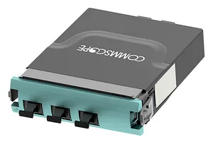 CommScope 760237217 | G2 ULL 2x3 Multimode OM4 Conversion Module, (2) MPO-12 unpinned ports rear, (3) MPO-8 pinned front