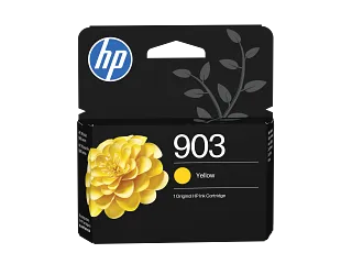 HP 903 Yellow Original Ink Cartridge (T6L95AE) — HP product image