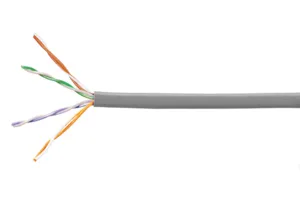 CommScope 874038714/10 | ETL Verified Category 5e U/UTP Cable, plenum, gray jacket, 4 pair count, 1000 ft (305 m) length, CommPak