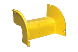 CommScope FGS-MD9E-F | FiberGuide 90° Down Elbow, 4 in x 12 in, yellow