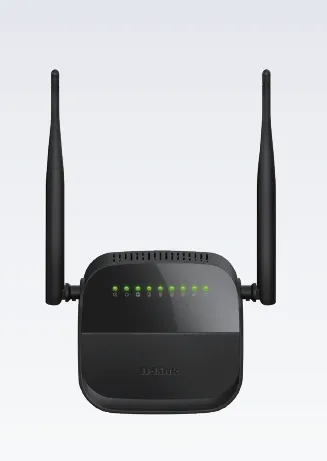 D-Link Wireless N 300 ADSL2+ 4-Port Router DSL-124 product image