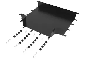 CommScope FGSB-MHRT-M | FiberGuide Horizontal T, 4x18in, Black