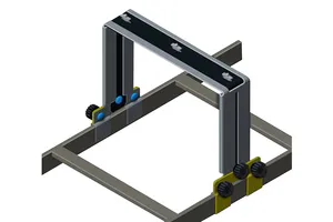 CommScope FGS-HTBK-12 | FiberGuide 12in Horizontal Tool-less Adjustable Bracket Kit for 4x12in System, 9-14in Tall