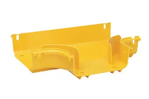 CommScope FGS-MHRT-G | FiberGuide Horizontal T, 2x6in, Yellow