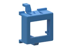 CommScope 760155952 | SC Simplex/LC Duplex Low Profile Adapter Mounting Module/Collar Assembly, blue