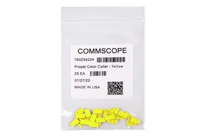 CommScope 760254224 | Propel Color Collar - Yellow, 25 pack