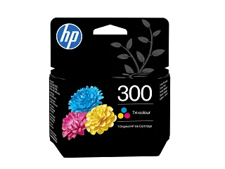 HP 300 2-pack Black/Tri-color Original Ink Cartridges (CN637EE) — HP product image