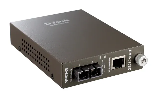 D-Link 10/100 to 100BaseFX (SC) Singlemode Media Converte.. DMC-515SC product image