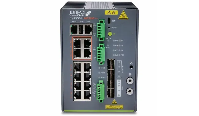 Juniper Networks EX4100-H-12MP 12-Port Layer 3 Switch