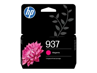 HP 937 Magenta Original Ink Cartridge (4S6W3N) — HP product image