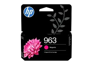 HP 963 Magenta Original Ink Cartridge (3JA24AE) — HP product image