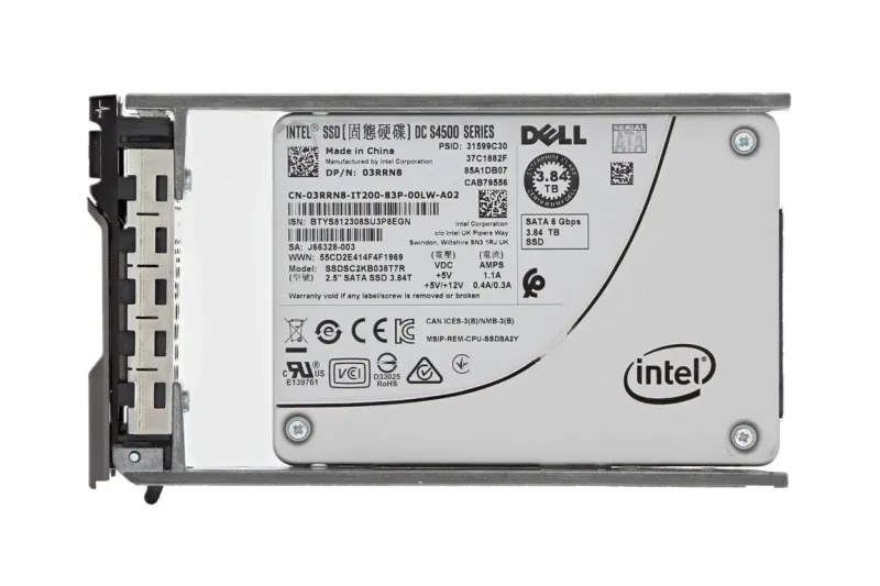Dell 3RRN8 3.84TB SATA SSD