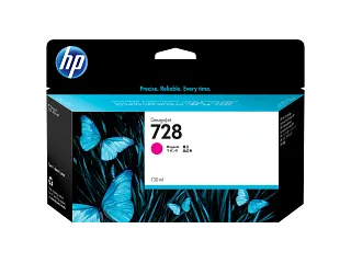 HP 728 130-ml Magenta DesignJet Ink Cartridge (F9J66A) — HP product image