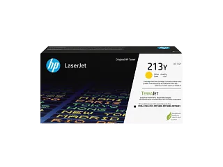 HP 213Y Extra High Yield Yellow Original LaserJet Toner Cartridge (W2132Y) — HP product image