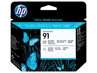 HP 91 Photo Black and Light Gray DesignJet Printhead (C9463A) — HP product image