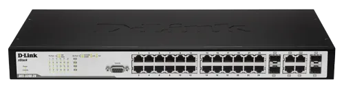 D-Link 24-port 10/100Base-T + 2 SFP ports + 2 Combo 1000B.. DES-3200-28 product image