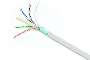 CommScope 760237886 | GigaSPEED X10D 3291B-B Category 6A F/UTP Cable, low smoke zero halogen, white jacket, 4 pair count, 1000 ft (305 m) length, reel