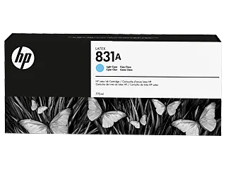 HP 831A 775-ml Light Cyan Latex Ink Cartridge (CZ686A) — HP product image