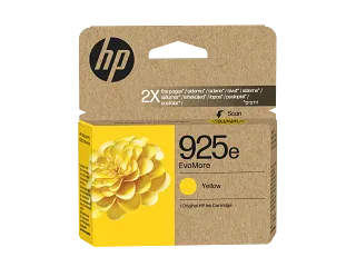 HP 925e EvoMore Yellow Original Ink Cartridge (4K0W2PE) — HP product image