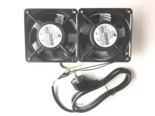 Hikvision FD1238A2 Two-unit cabinet fan, European standard plug