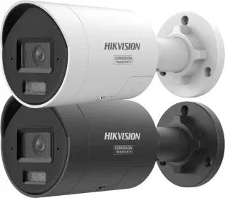 Hikvision DS-2CD3086G3-IU/SL(Y) 8 MP AcuSense Strobe Light and Audible Warning Fixed Mini Bullet