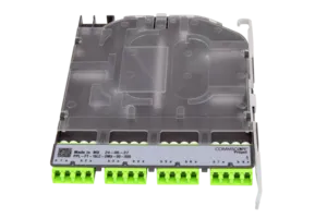 CommScope 760255063 | Propel Multimode Field Term Cassette, 16LC with internal shutters, for use with cable terminated with field installed connectors, no fiber