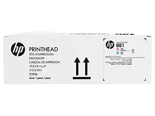HP 881 Light Magenta/Light Cyan Latex Printhead (CR329A) — HP product image