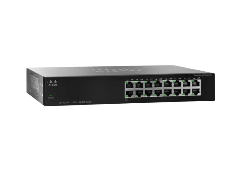 Cisco SF100-16-NA 16-Port Ethernet Switch