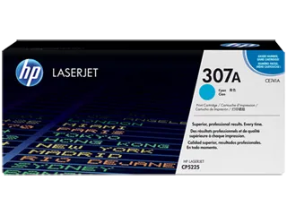 HP 307A Cyan Original LaserJet Toner Cartridge (CE741A) — HP product image