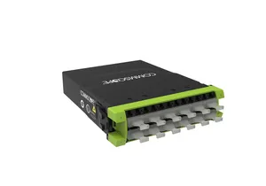 CommScope 760236119 | G2 ULL Multimode OM5 MPO-12 Distribution Module, 2x12F MPO unpinned to 24F LC Lime Green, Method B Enhanced, iPatch Ready