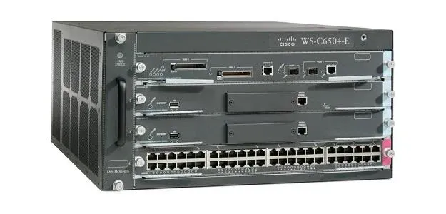 Cisco WS-C6504E-S32-10GE Switch Chassis