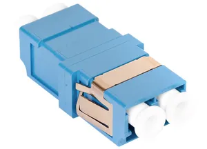 CommScope 760115238 | TeraSPEED LC Duplex Low Profile Adapter, Blue, Single Pack