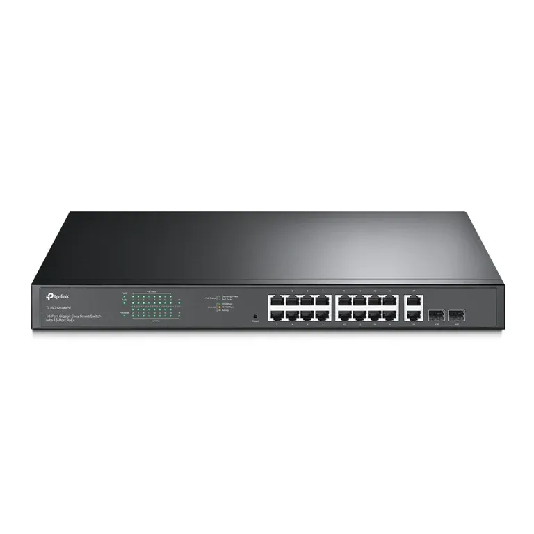 TP-Link 18-Port Gigabit Easy Smart Switch with 16-Port PoE+ product image