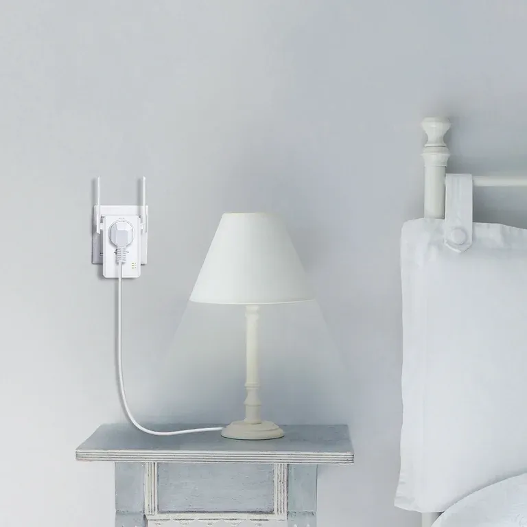 TP-Link 300Mbps Wi-Fi Range Extender with AC Passthrough product image