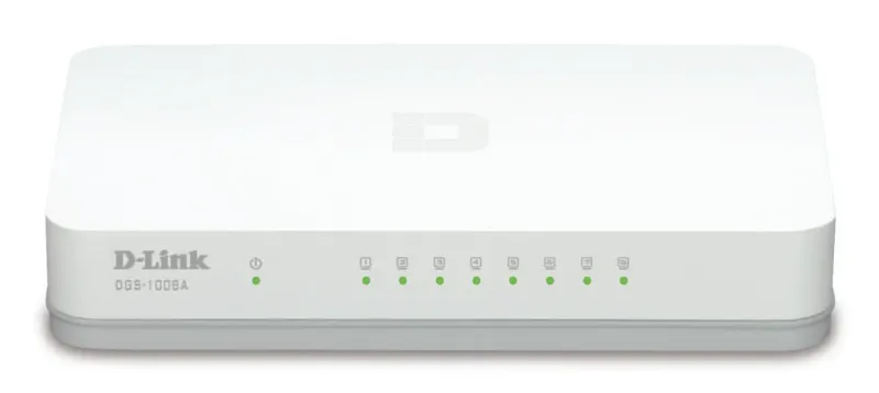 D-Link 8-Port Gigabit Switch DGS-1008A product image