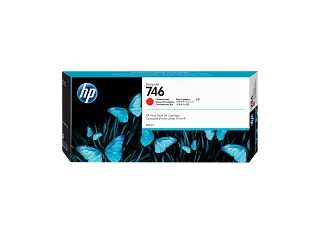 HP 746 300-ml Chromatic Red DesignJet Ink Cartridge (P2V81A) — HP product image