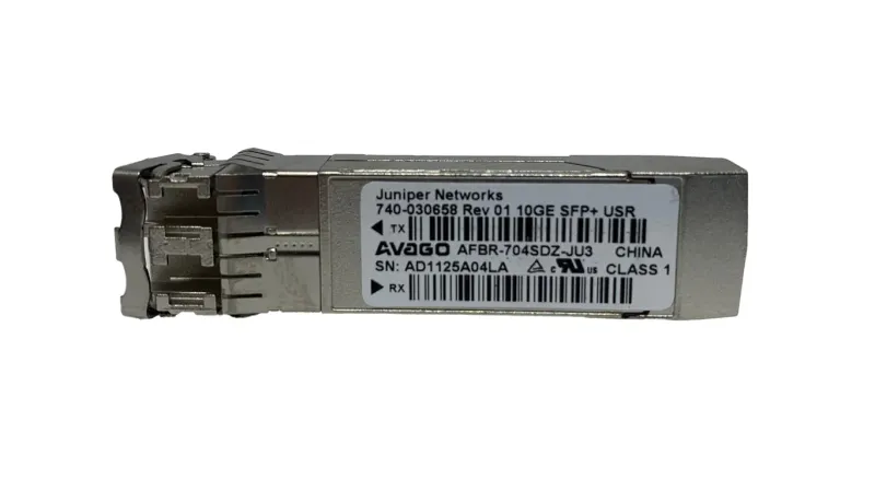 Juniper Networks AFBR-704SDZ-JU3 10GBASE-USR SFP+ Transceiver