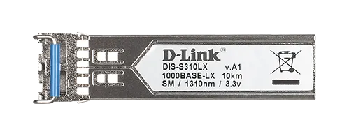 D-Link 1-port Mini-GBIC SFP to 1000BaseLX Single-Mode 10k.. DIS-S310LX product image