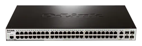 D-Link 48-port 10/100Base-T + 2 SFP ports + 2 Combo 1000B.. DES-3200-52 product image