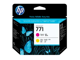 HP 771 Magenta/Yellow DesignJet Printhead (CE018A) — HP product image
