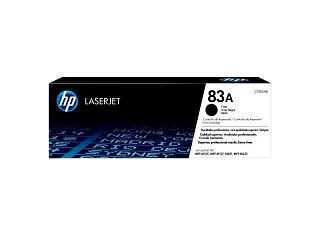 HP 83A Black Original LaserJet Toner Cartridge (CF283AB) — HP product image