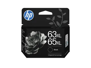 HP 63XL/65XL Black Original Ink Cartridge (B7RT5AA) — HP product image