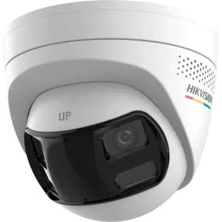 Hikvision DS-2CD1367G2HP-LIUF/S(L)(RB) 6 MP Dual Lens Stitched Wide Angle ColorVu with Smart Hybrid Light Fixed Turret Network Camera