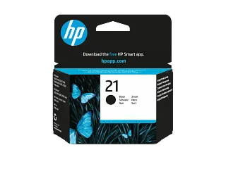HP 21 Black Original Ink Cartridge (C9351AE) — HP product image