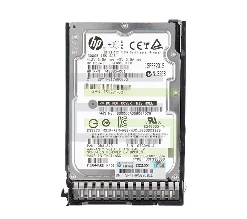 HPE 748385-001 300GB SAS Hard Drive